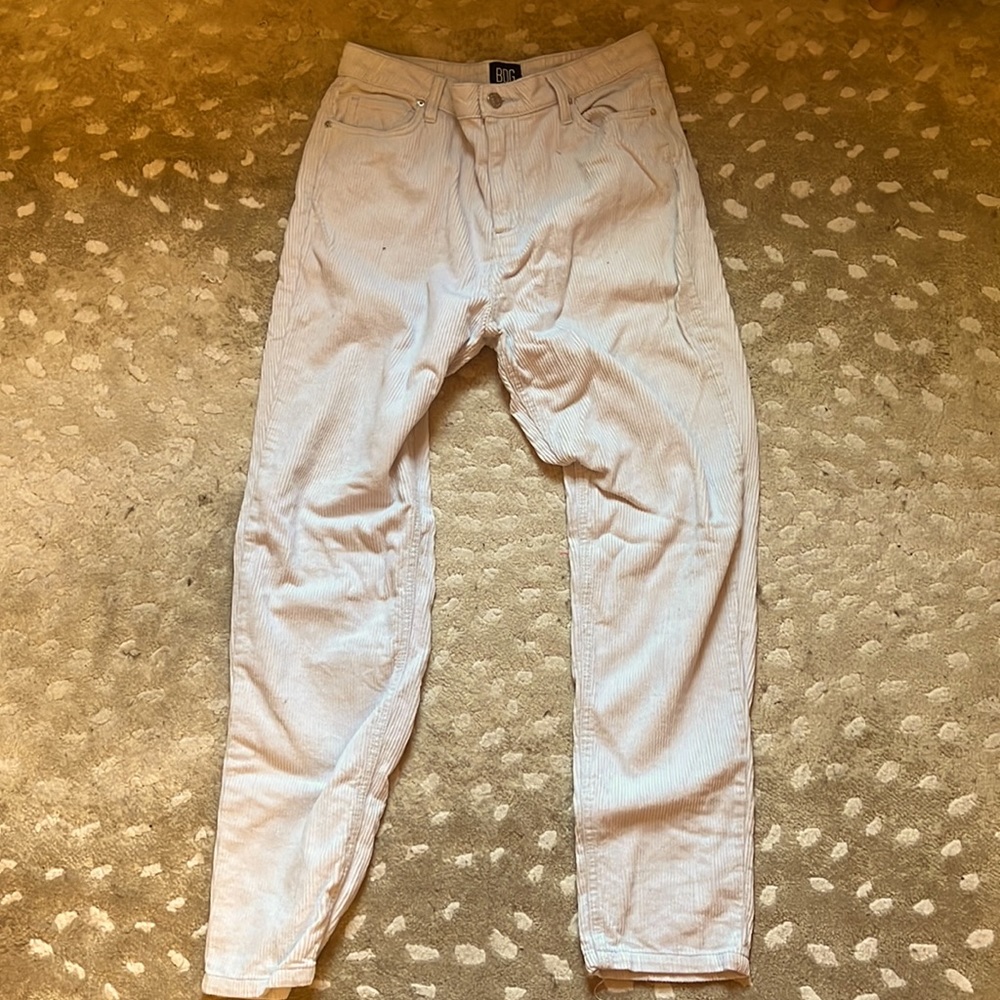 Light blue coduroy jeans urban outfitters